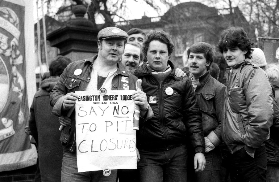Image of Easington Miners in 1972